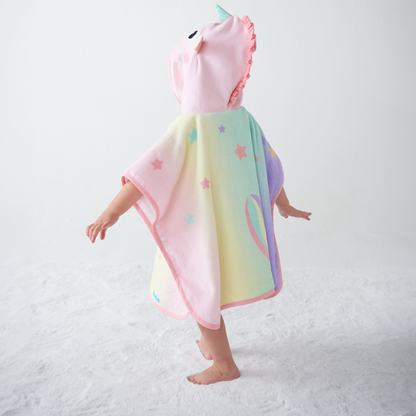 Toalha Poncho Buba Zoo - Unicórnio