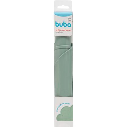 Jogo Americano em Silicone, Verde - Buba