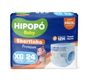 Fralda XG Hipopo Baby Shortinho Jumbo com 24 unidades