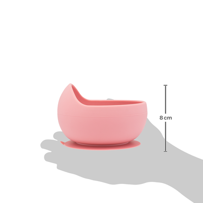 Bowl em Silicone com Ventosa - Rosa
