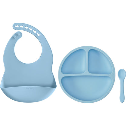 Kit Alimentação em Silicone - Azul