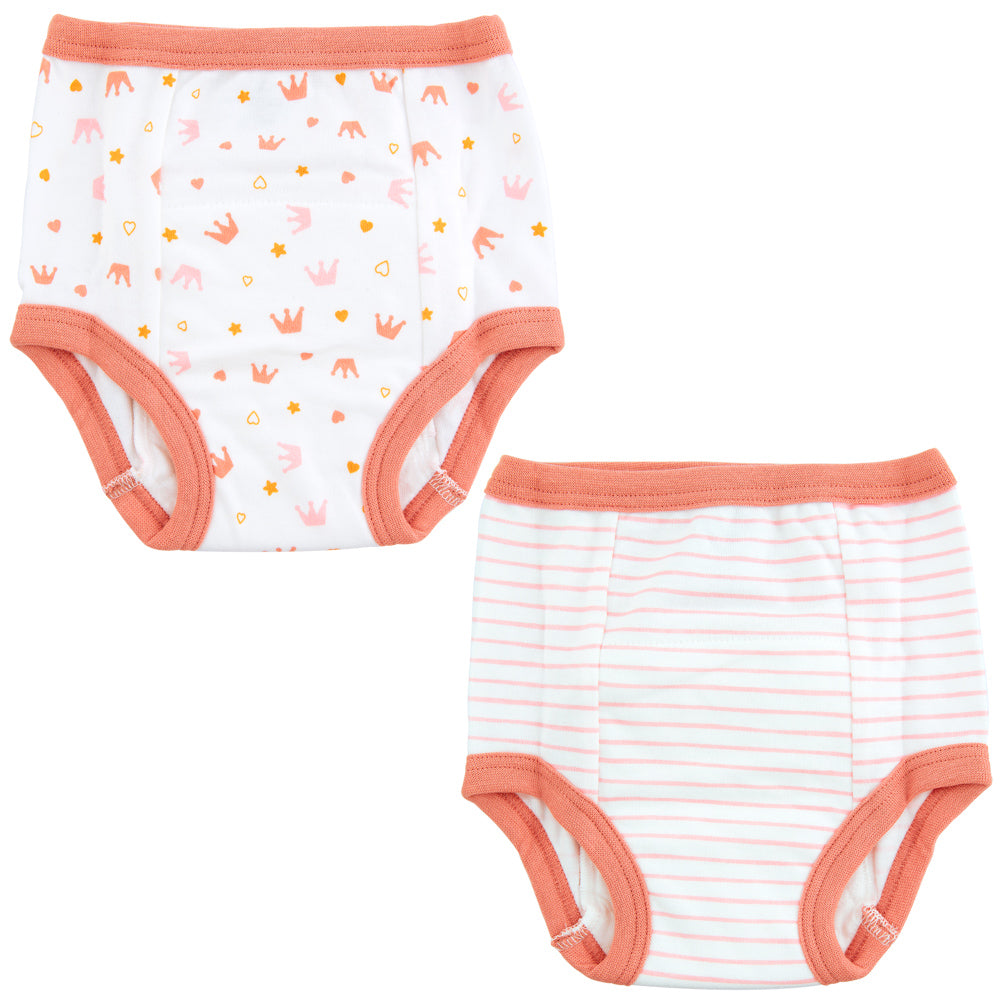 Kit Calcinhas de Desfralde Princesa, 2 unidades, Tamanho M - Buba