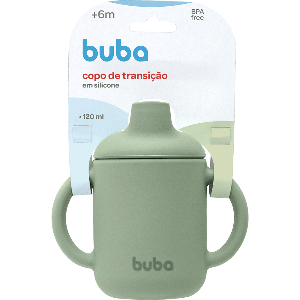 Copo de Silicone Buba - Verde