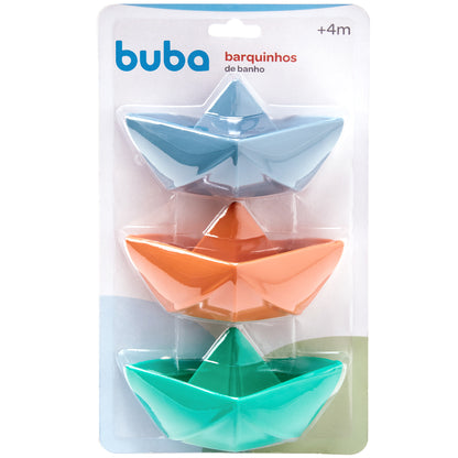 Barquinhos de Banho em Silicone - Buba