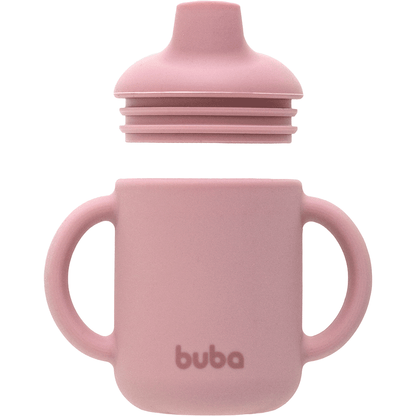 Copo de Silicone Buba - Rosa
