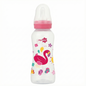 Mamadeira Decorada, 250ml, Rosa - Neopan