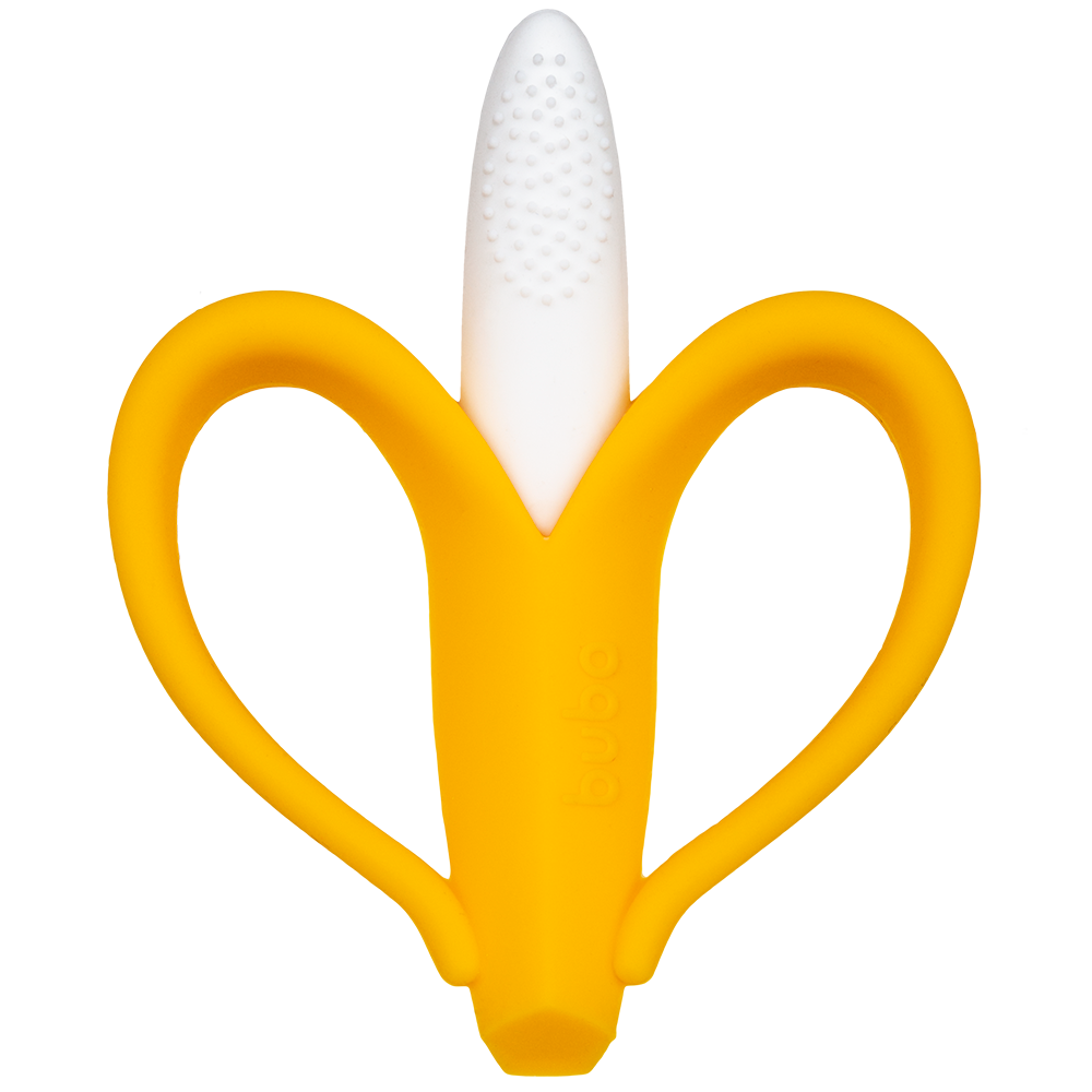 Massageador de Gengiva Banana - Amarela