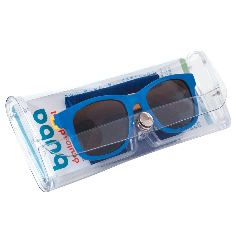 Oculos de Sol Azul/Amarelo - P