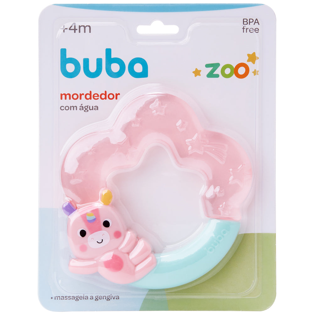 Mordedor com Água, Buba Zoo Unicórnio - Buba