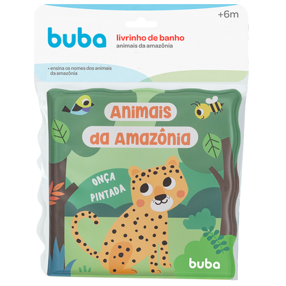 Livrinho de Banho - Animais da Amazônia