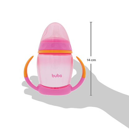 Copo de Treinamento C/ Alca Removível - Rosa