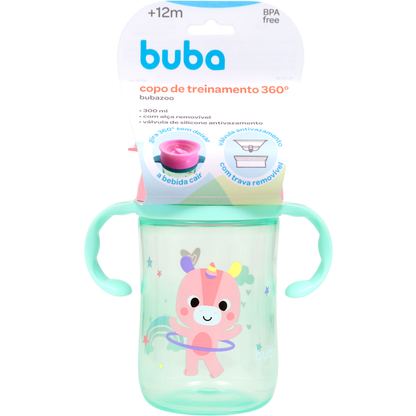 Copo de Treinamento 360º Buba Zoo - Unicórnio
