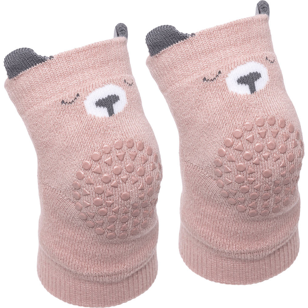 Joelheira Antiderrapante, Urso Rosa - Buba