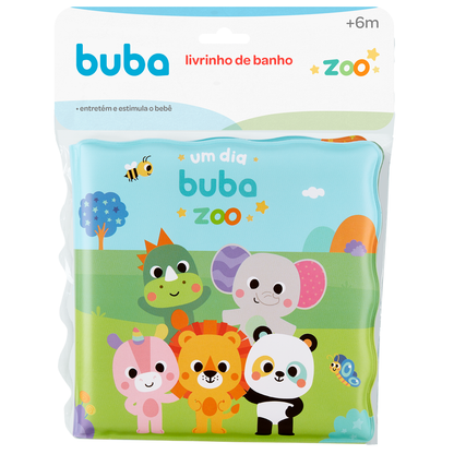 Livrinho de Banho - Buba Zoo