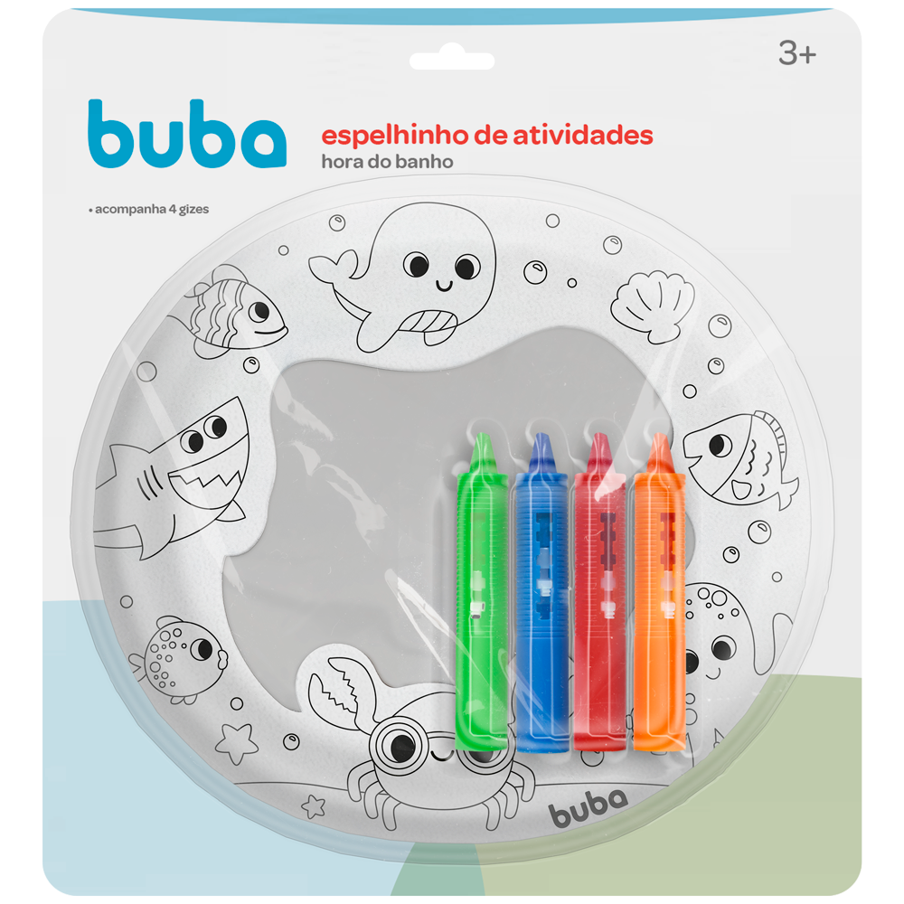 Espelhinho de Atividades Hora do Banho - Buba