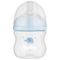 Mamadeira Easy Flow Elefante Azul, 120ml, Anticolica - Buba