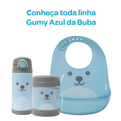 Copo Termico Parede Dupla Gumy - Azul