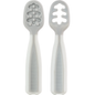 Kit 2 Colheres de Treinamento - Cinza