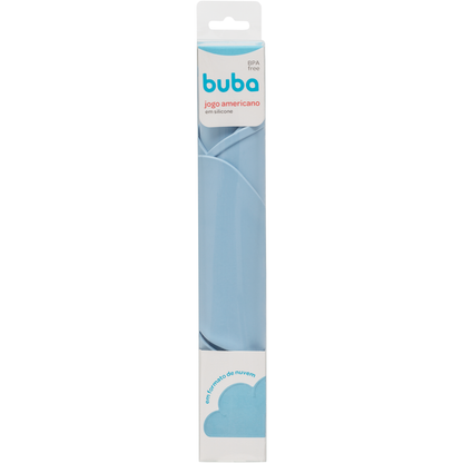 Jogo Americano em Silicone, Azul - Buba