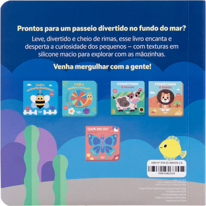 Livrinho com Texturas, Quem Sou Eu no Fundo do Mar - Buba