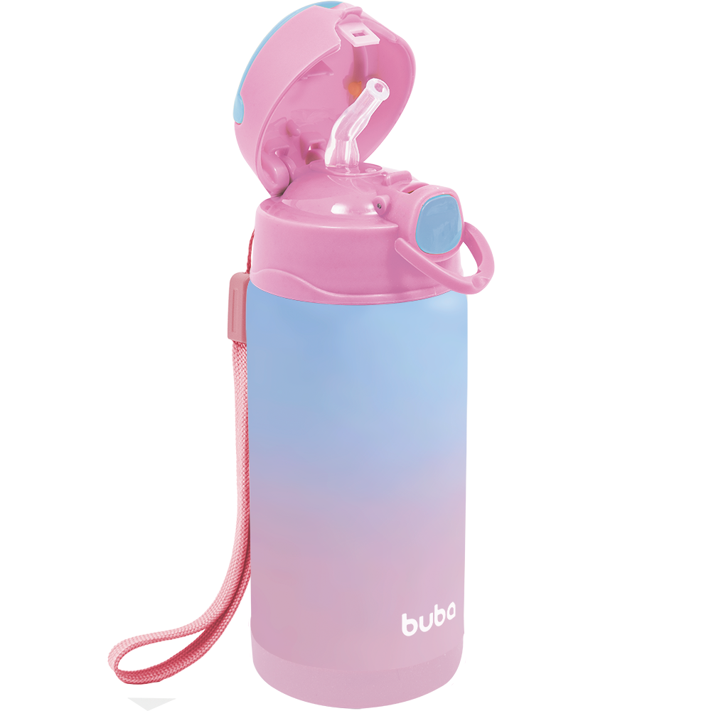 Copo Termico Parede Dupla Degradê - Rosa