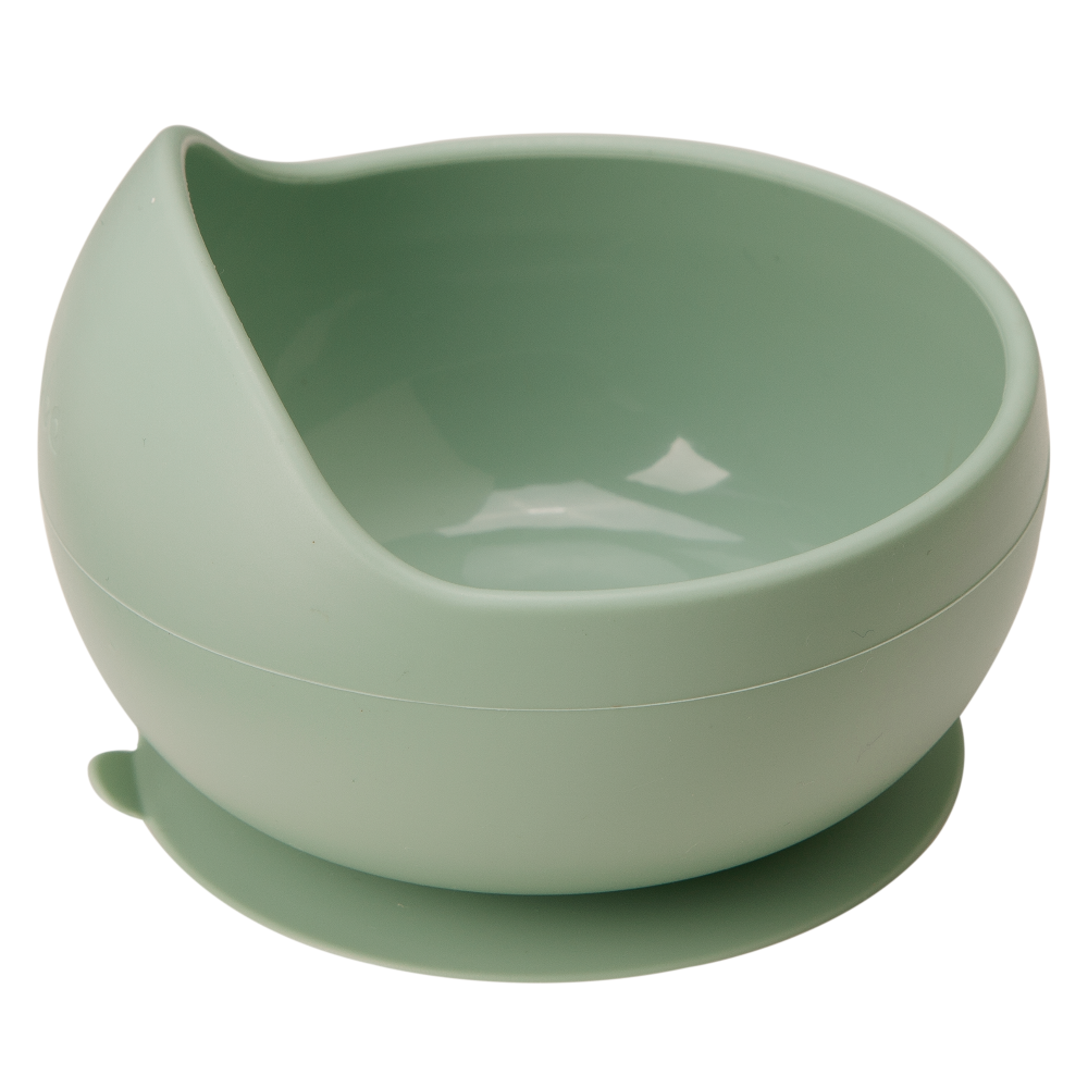 Bowl em Silicone com Ventosa - Verde