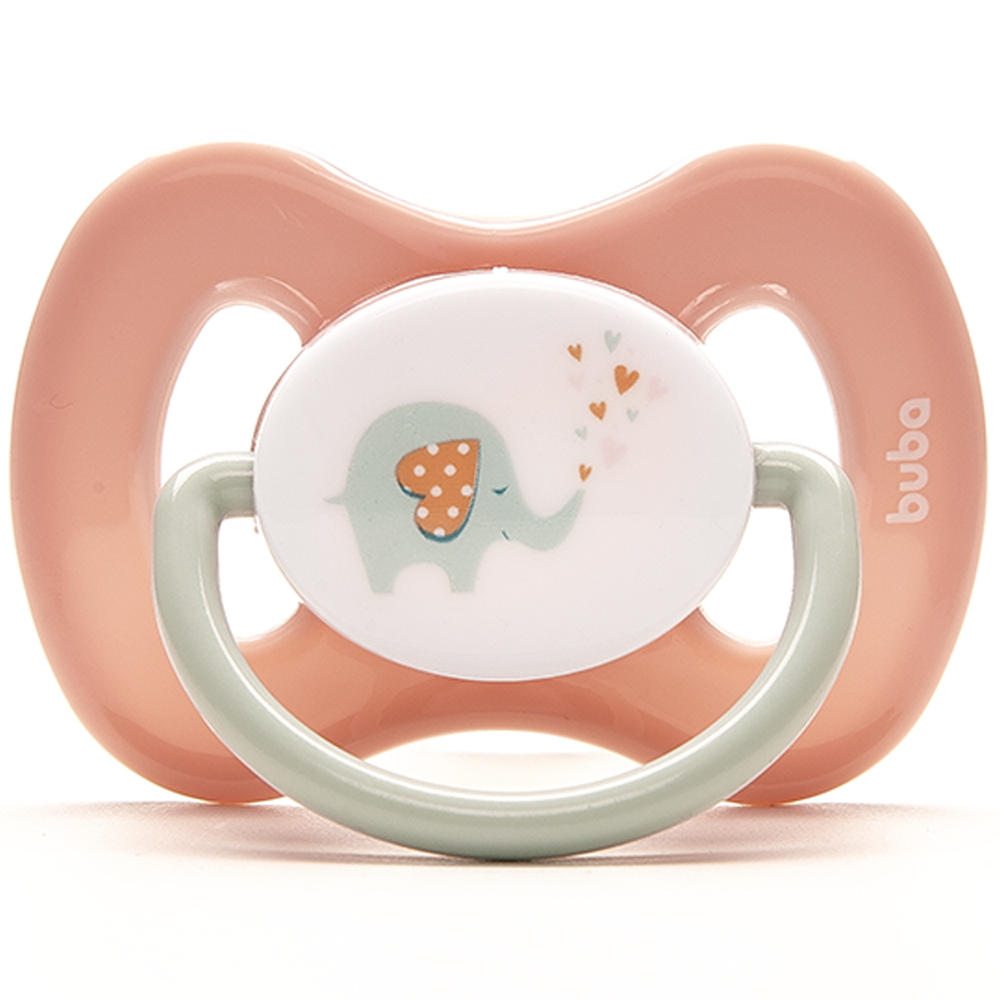 Chupeta Buba comfort Tam.1 Elefantinho - Rosa