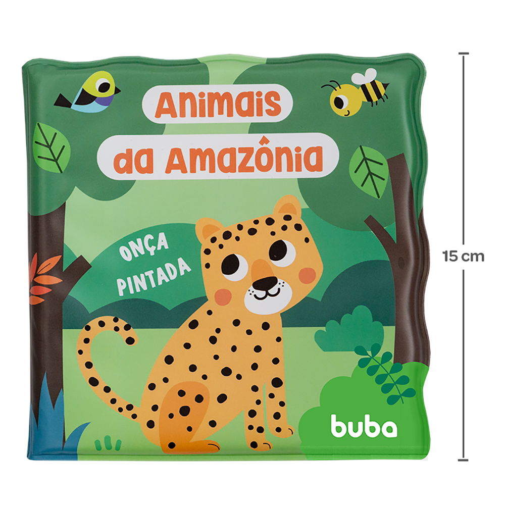 Livrinho de Banho - Animais da Amazônia