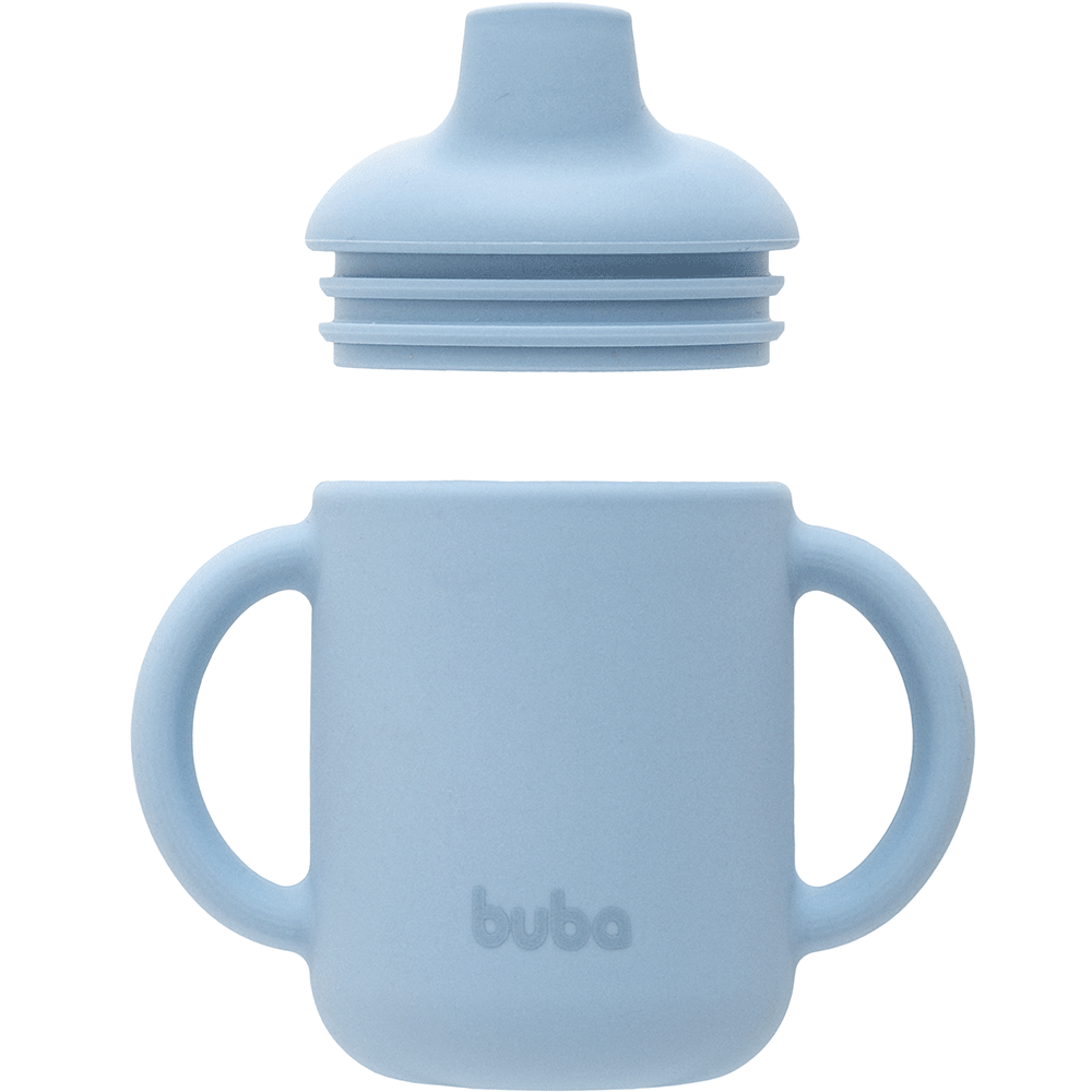 Copo de Silicone, Azul - Buba