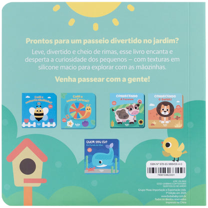 Livrinho com Texturas, Quem Sou Eu no Jardim - Buba