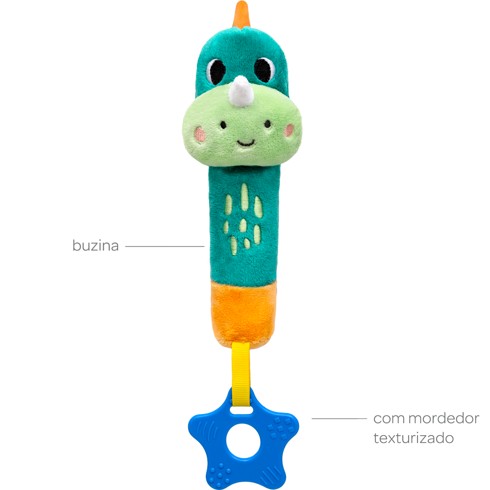 Buzininha com Mordedor Buba Zoo - Dino
