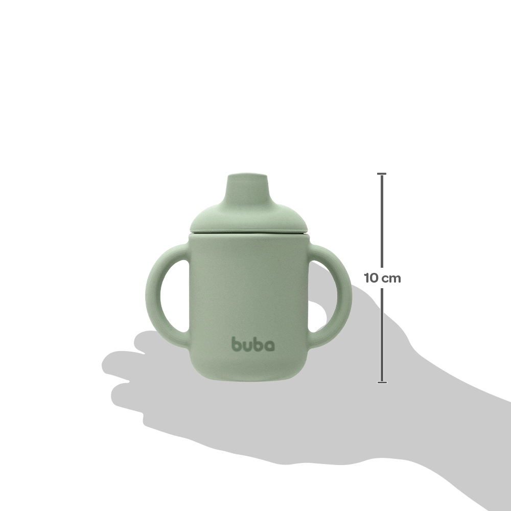 Copo de Silicone Buba - Verde