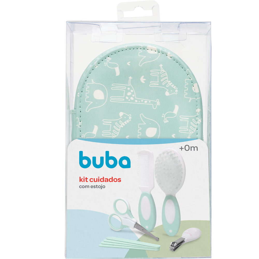 Kit Cuidados com Estojo, Verde - Buba