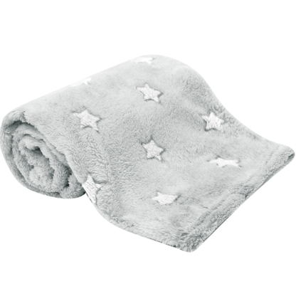 Mantinha Estrelinhas - Cinza