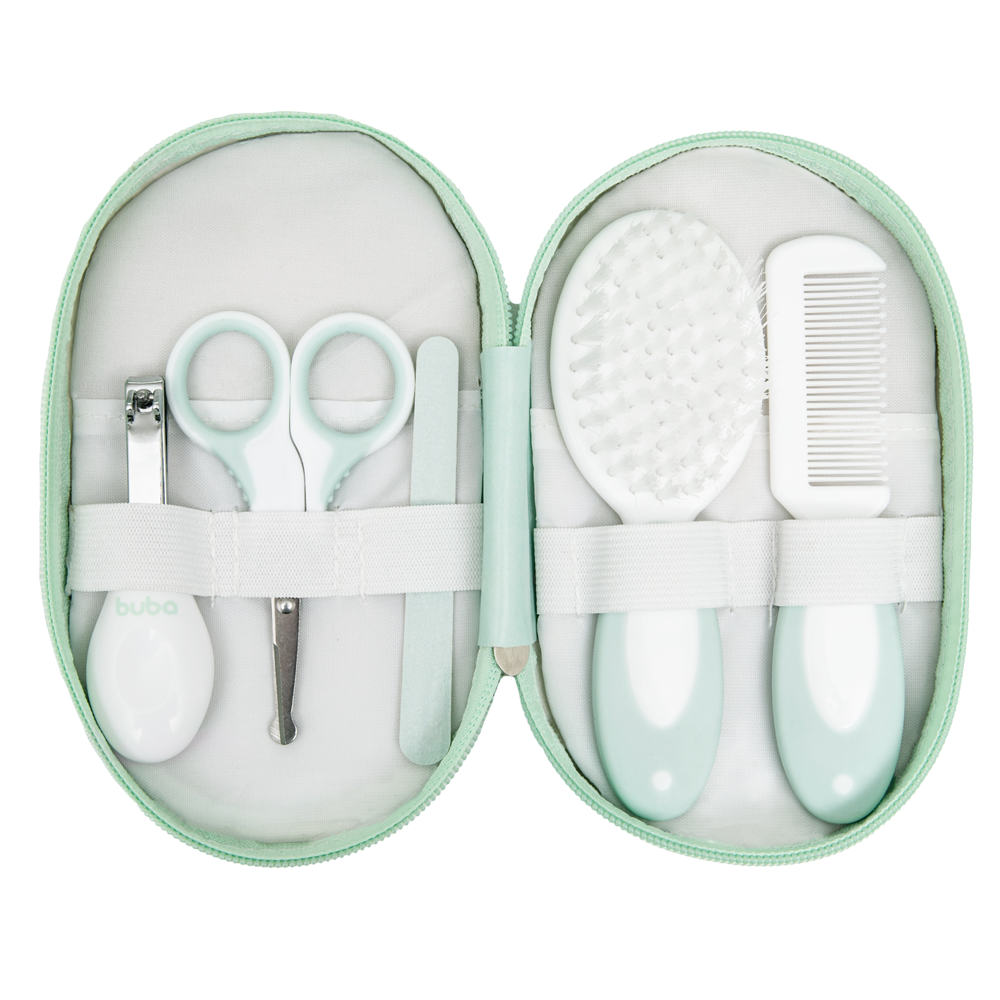 Kit Cuidados com Estojo, Verde - Buba