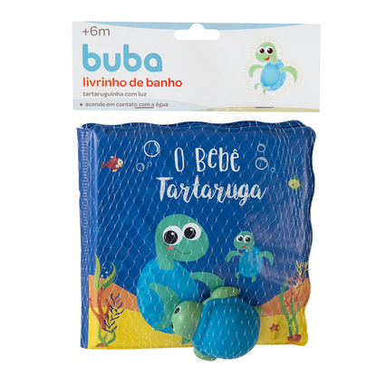 Livrinho de Banho, O Bebê Tartaruga + Tartaruguinha - Buba