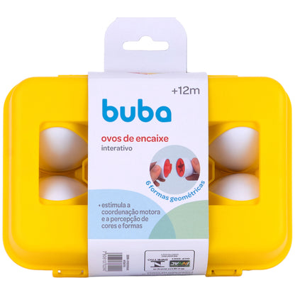 Ovos de Encaixes Interativo - Buba