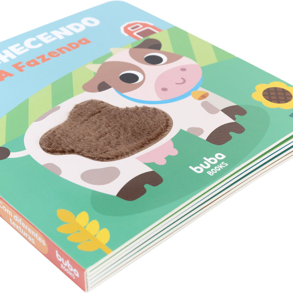 Livrinho com Texturas, Conhecendo a Fazenda - Buba