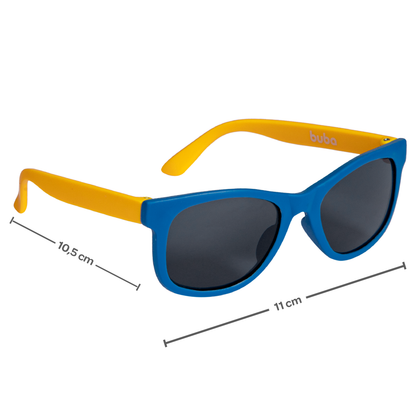 Oculos de Sol Azul/Amarelo - P