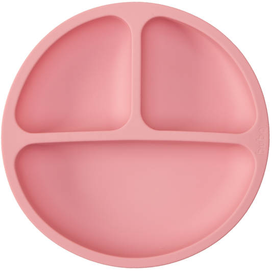 Pratinho em Silicone com Ventosa, Rosa - Buba