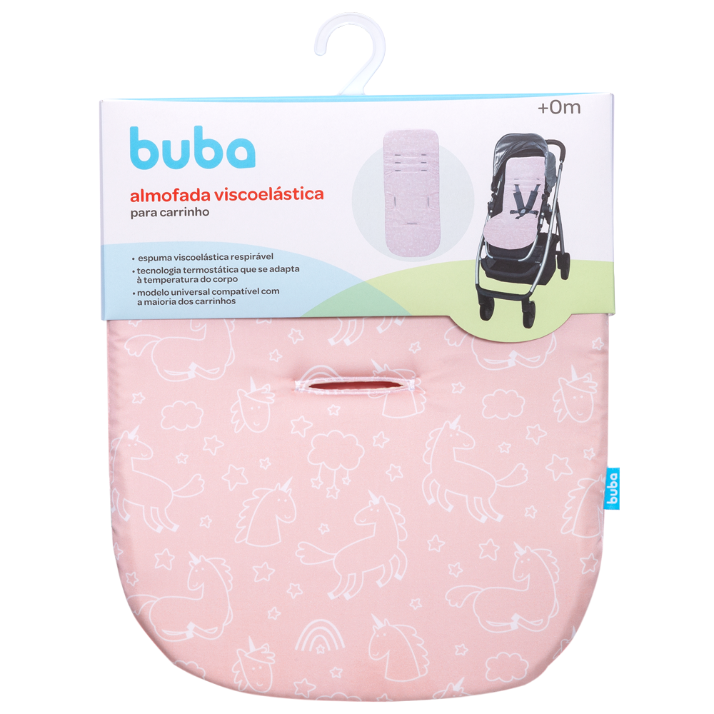 Almofada para Carrinho, Unicórnio - Buba