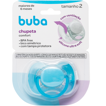 Chupeta Buba comfort Tam.2 - Azul