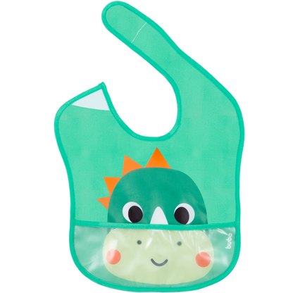Babador com Bolso Buba Zoo - Dino