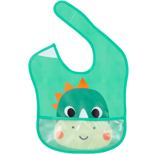 Babador com Bolso Buba Zoo - Dino