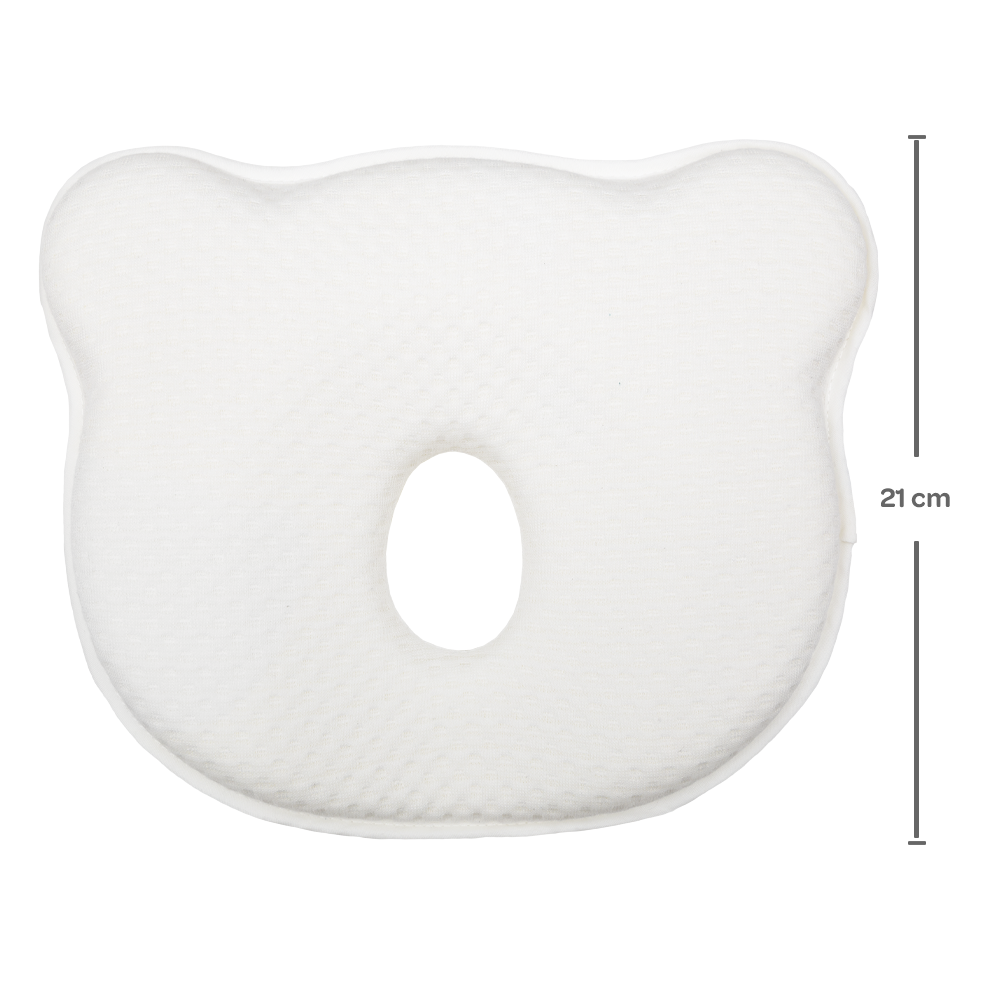 Travesseiro Viscoelástico Urso - Branco