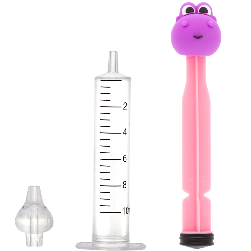 Lavador Nasal Seringa Dino - Roxo
