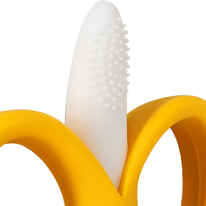 Massageador de Gengiva Banana - Amarela