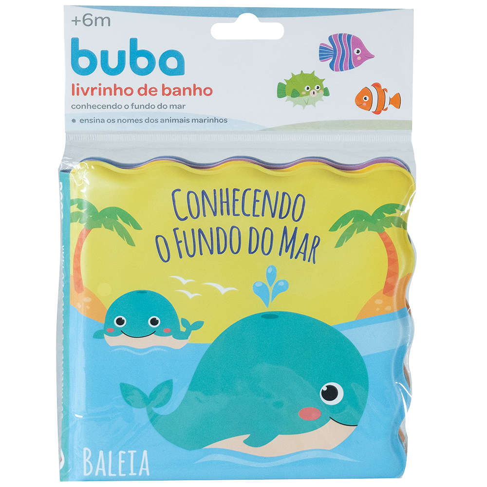 Livrinho de Banho - Conhecendo o Fundo do Mar