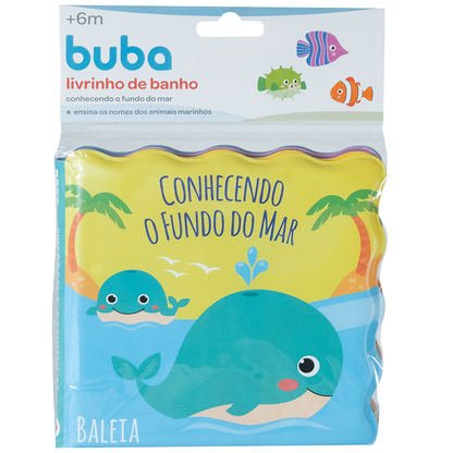 Livrinho de Banho - Conhecendo o Fundo do Mar