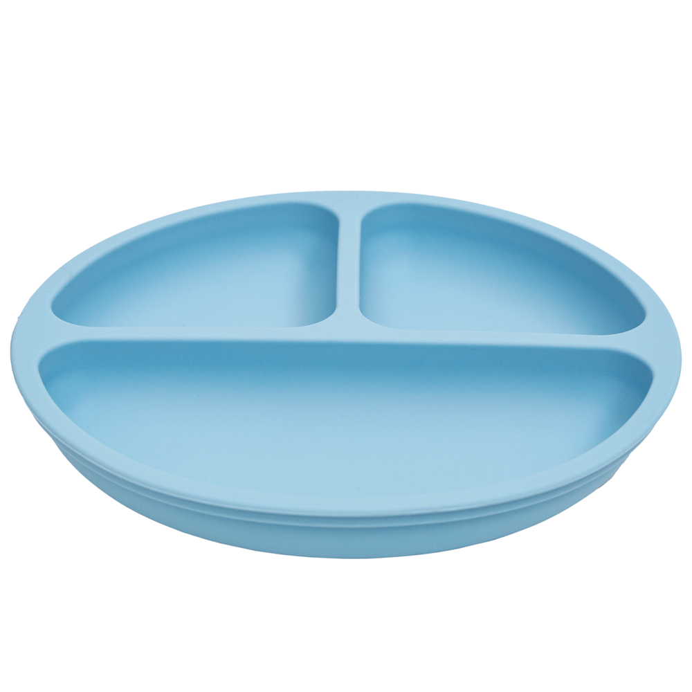 Pratinho em Silicone com Ventosa - Azul